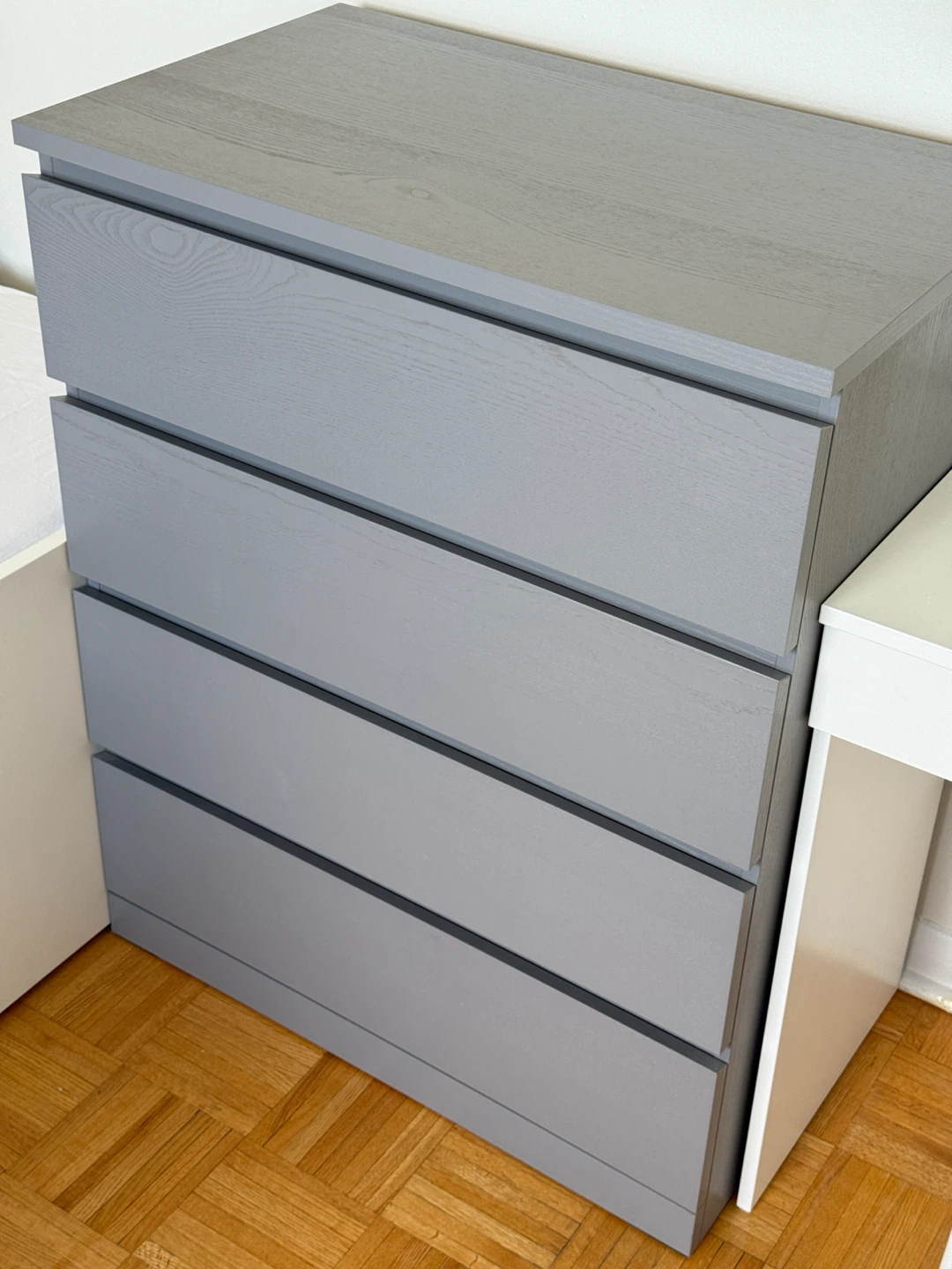IKEA MALM 4-Drawer Chest - Excellent Condition - photo 2