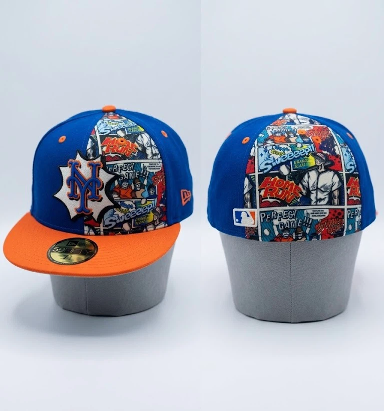 New Era New York Mets Comic Book 59FIFTY Hat