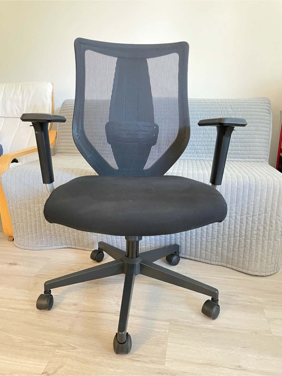 Innovations Black Mesh Office Chair second-hand