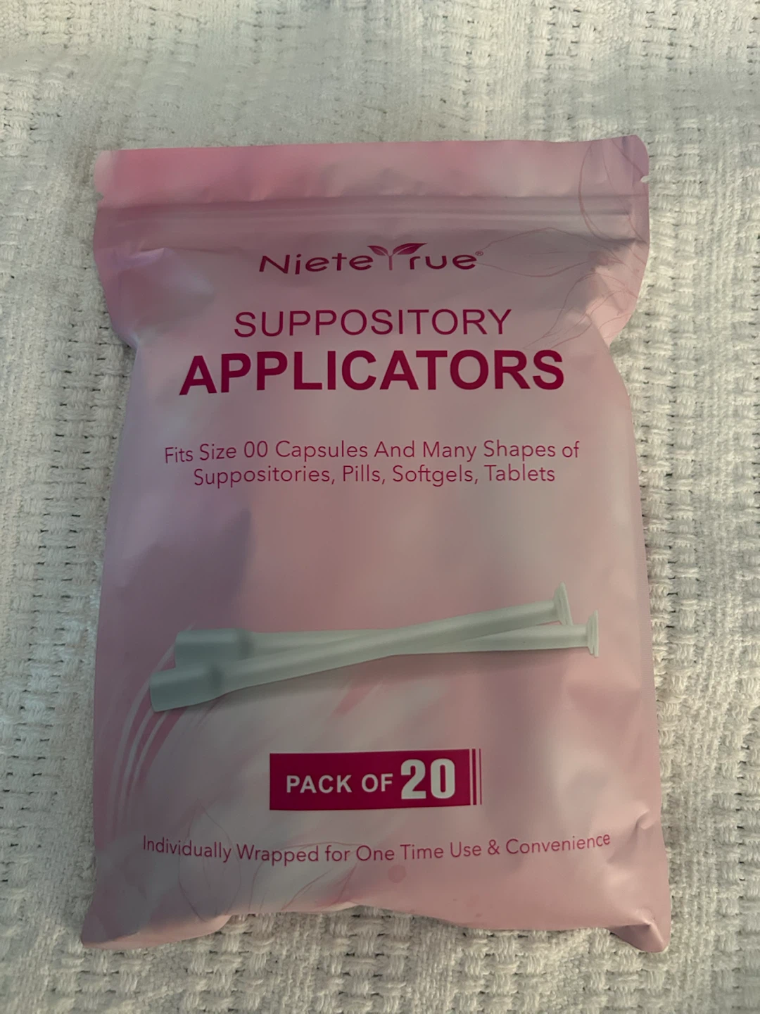 Nieteyrue Suppository Applicators (20 Packs)