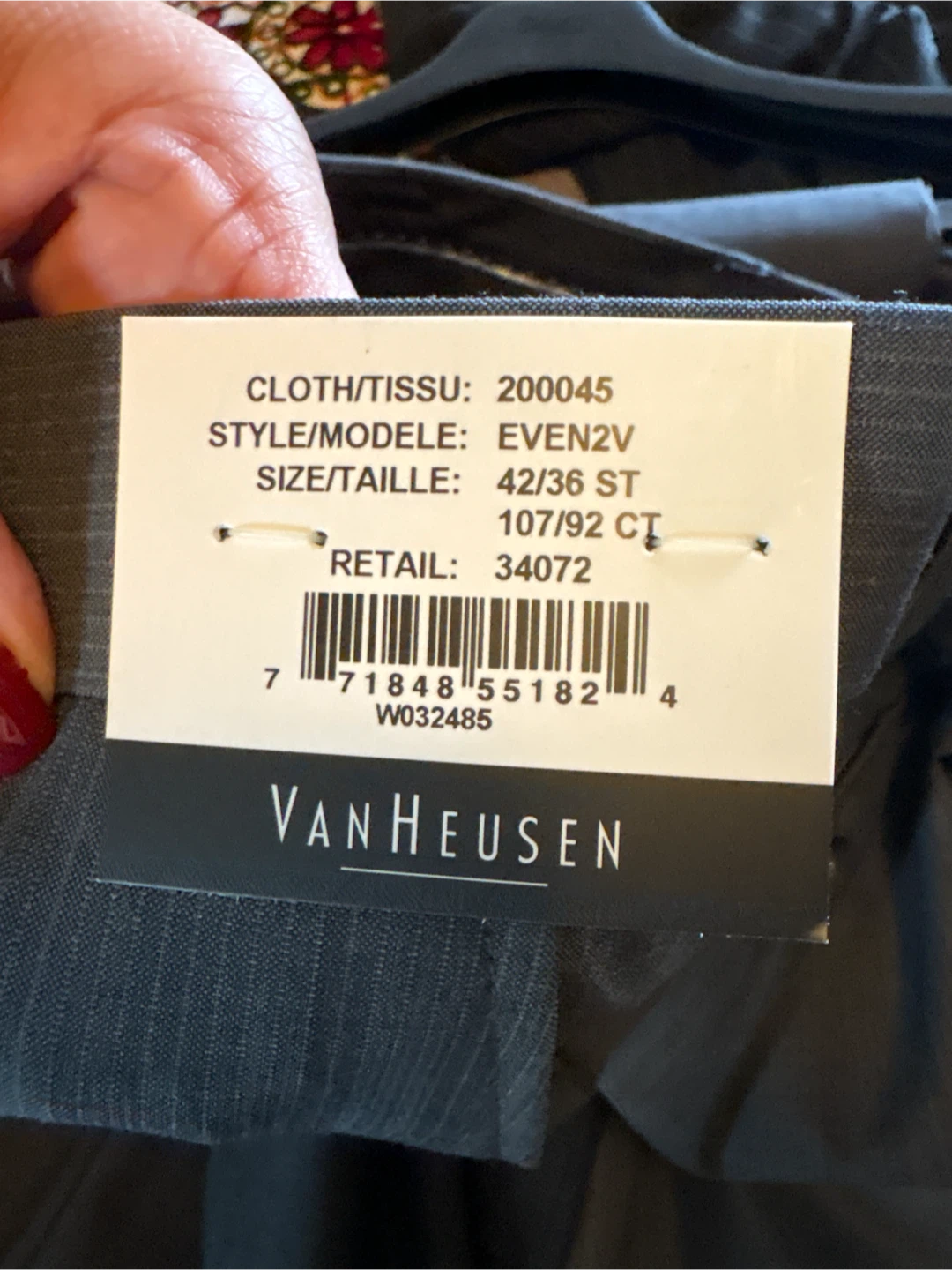 Van Heusen Men's Suit and Dress Pants Set - photo 4