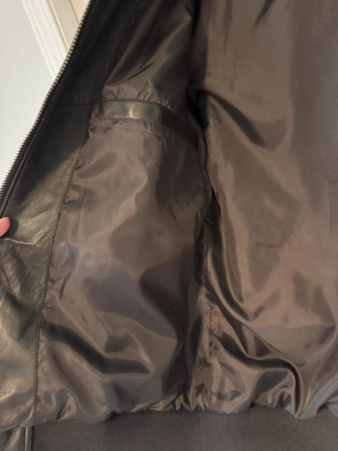 Danier Ari Bomber Jacket - Black - Size XL - photo 3