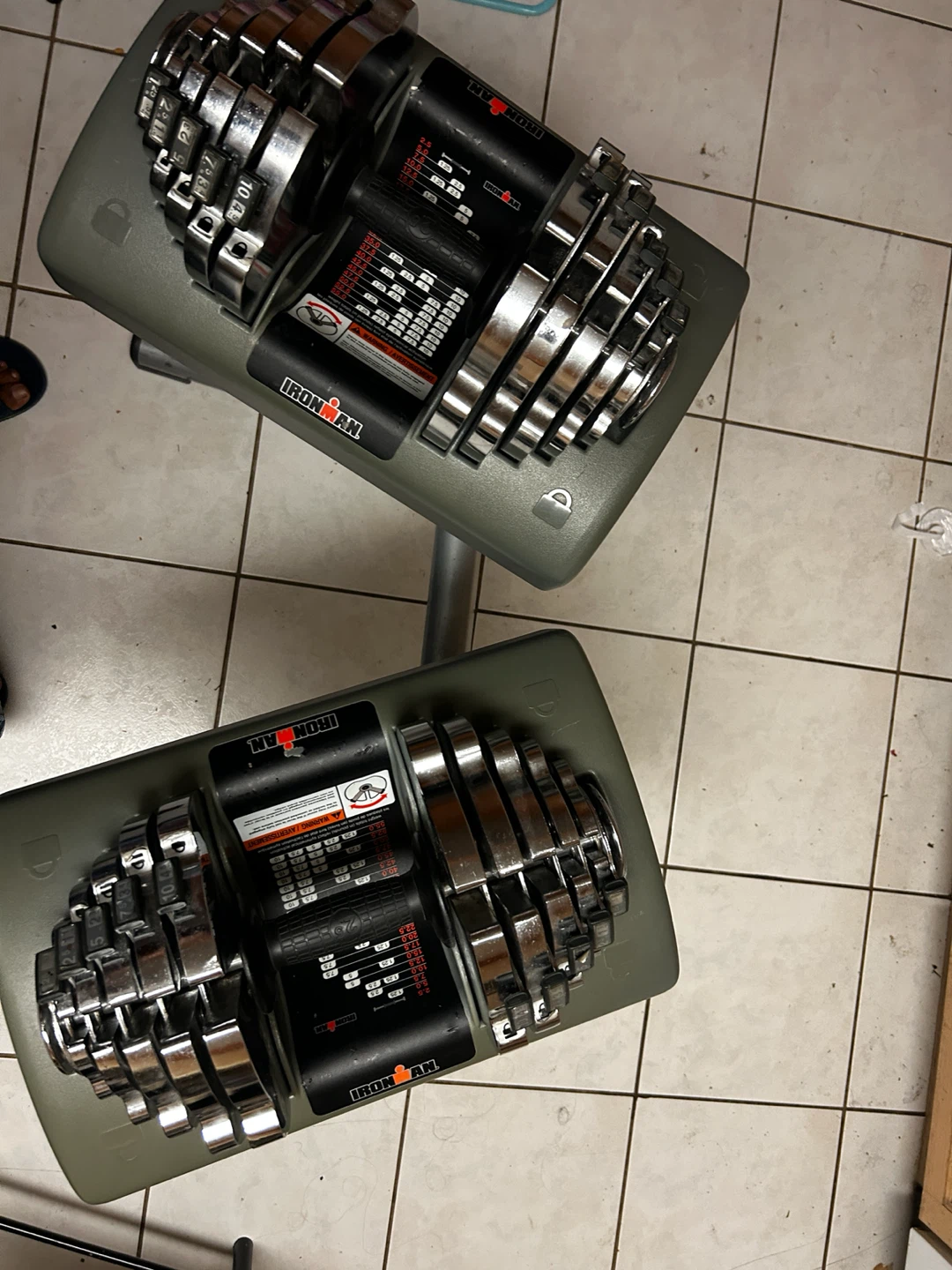 Ironman Adjustable Dumbbells Set - photo 2