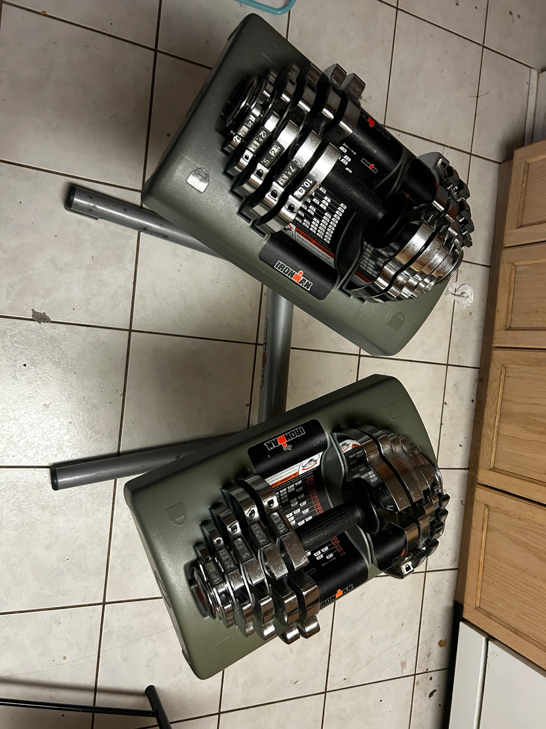 Ironman Adjustable Dumbbells Set - photo 3