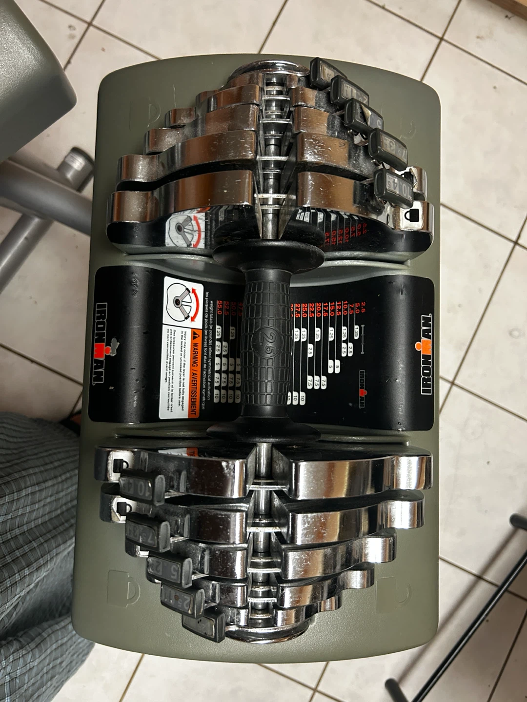 Ironman Adjustable Dumbbells Set - photo 4