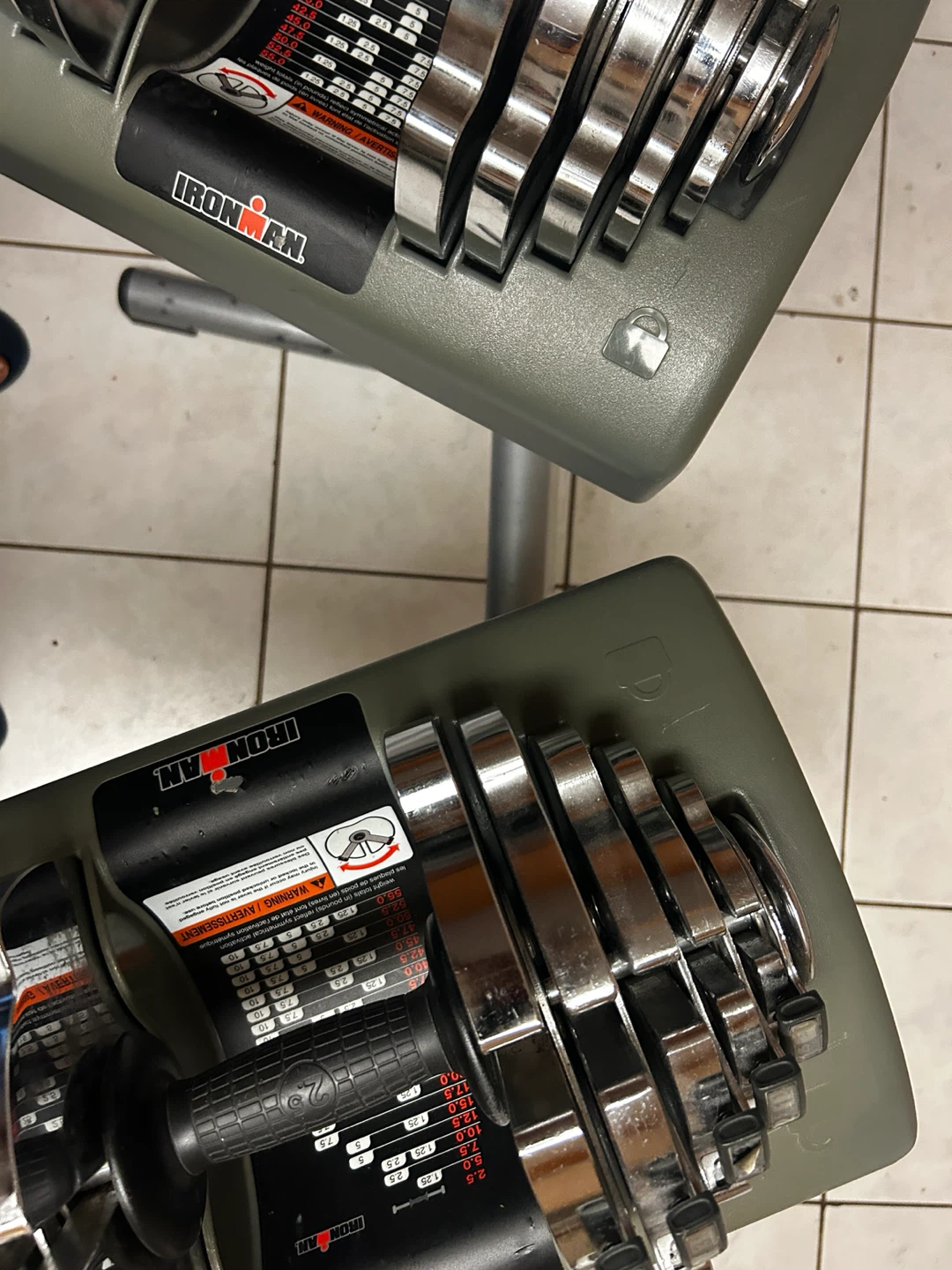 Ironman Adjustable Dumbbells Set - photo 5