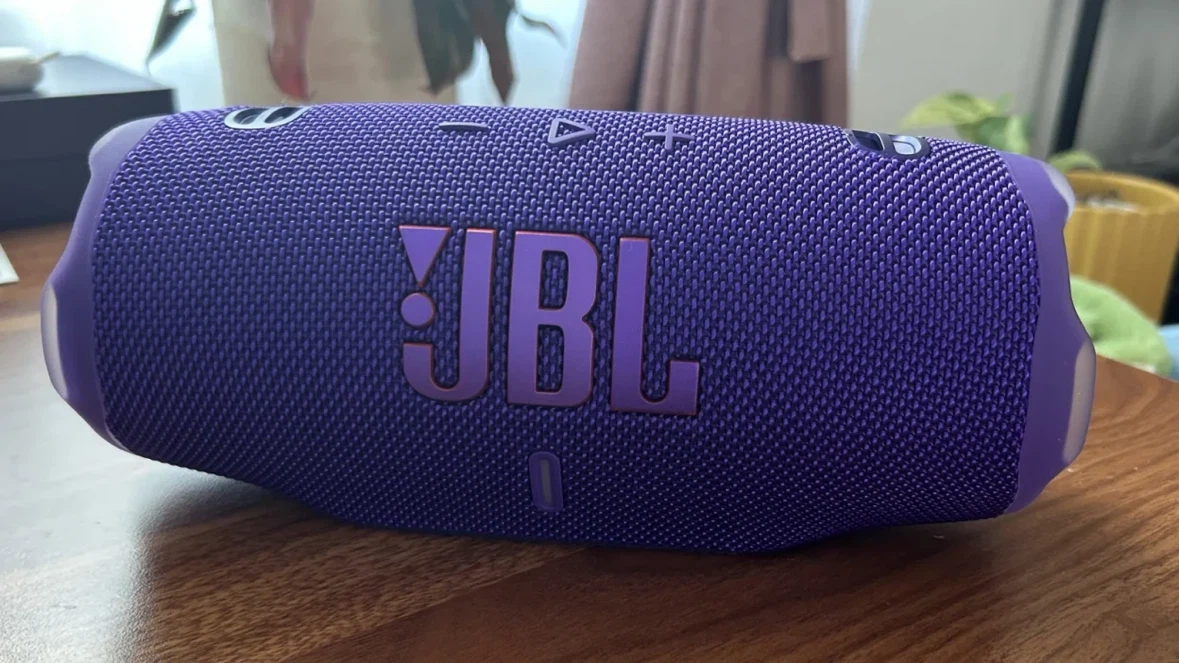 JBL Charge 6 Portable Waterproof Bluetooth Speaker - Purple