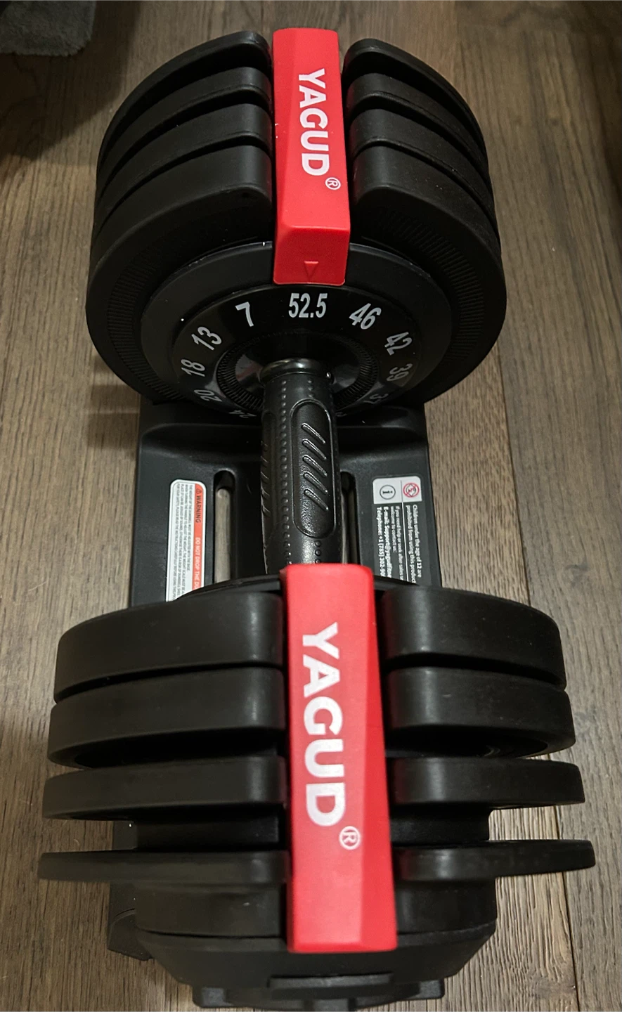 Yagud Adjustable Dumbbell Set