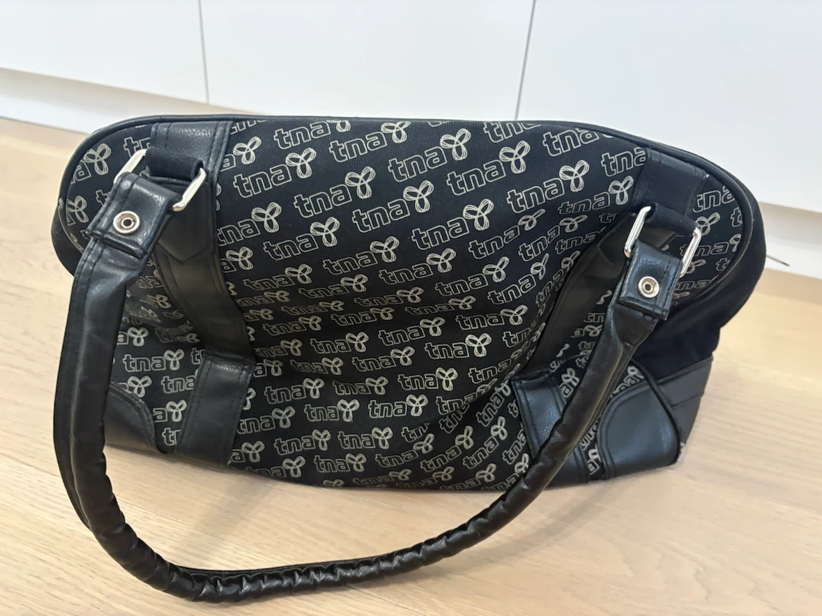 TNA Black All-Over Logo Duffel Bag - photo 3