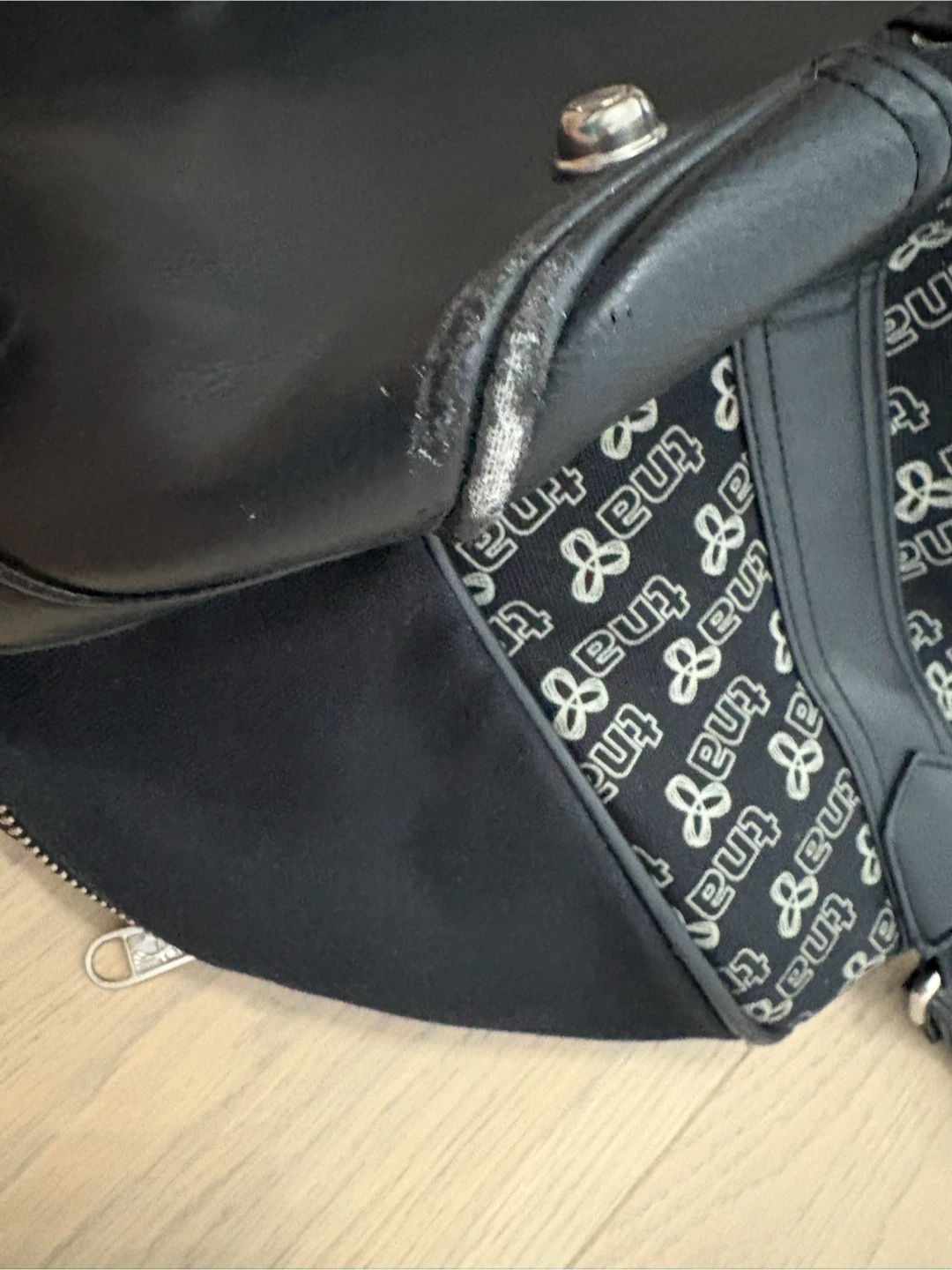 TNA Black All-Over Logo Duffel Bag - photo 5