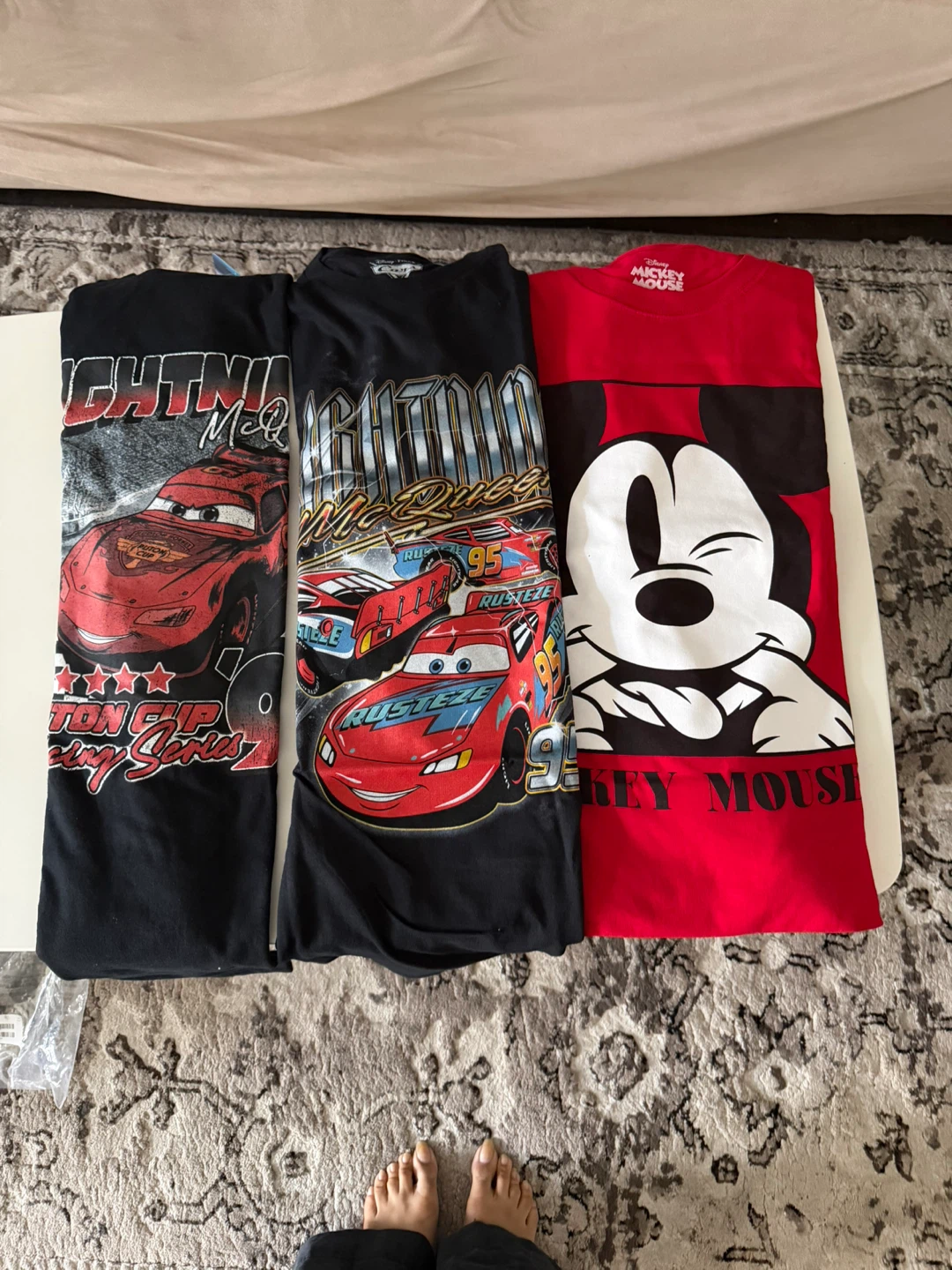 Disney Mickey Mouse & Cars T-Shirts size 2x
