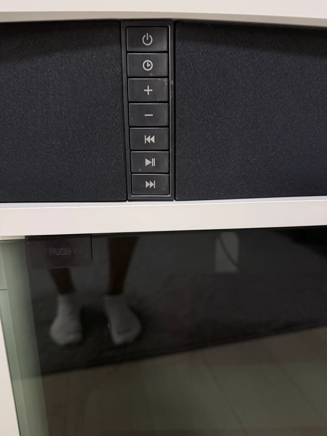TV Stand With Electric Fireplace and Bluetooth Soundbar - photo 2