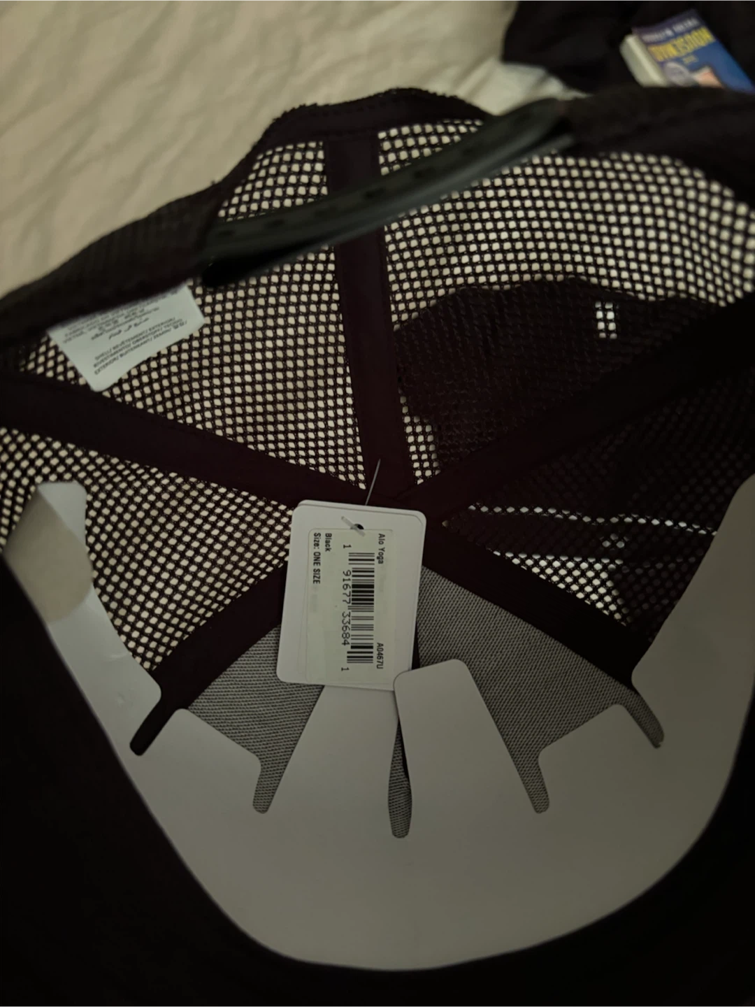 Alo Black Mesh Trucker Hat - photo 3