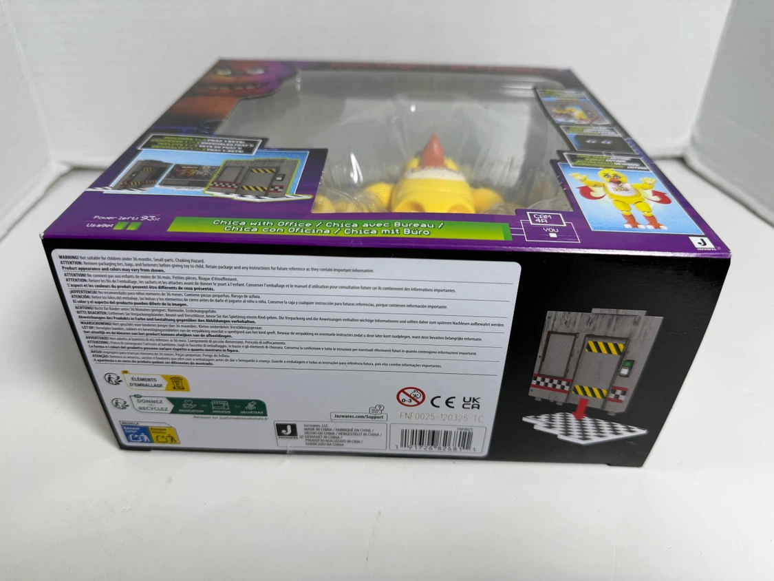 FNAF Golden Freddy Office Set 5" Figure Jazwares NEW - photo 5