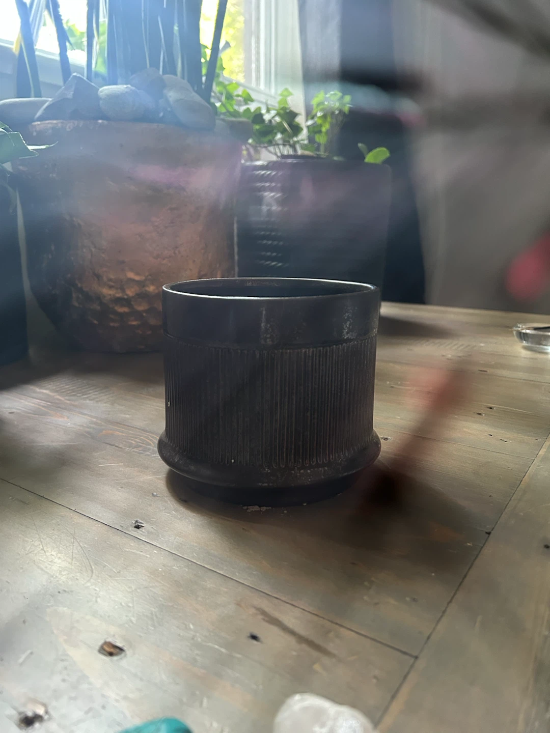 5" Ribbed Goblet Planter - photo 2