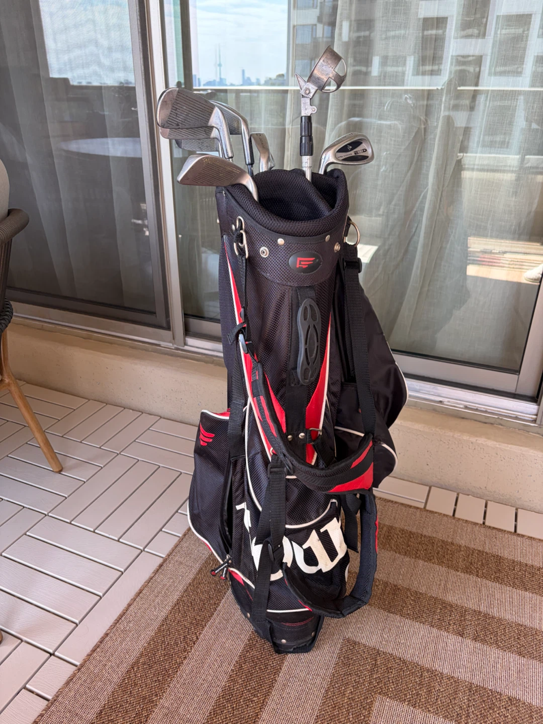 Left-Handed Golf Clubs with Bag