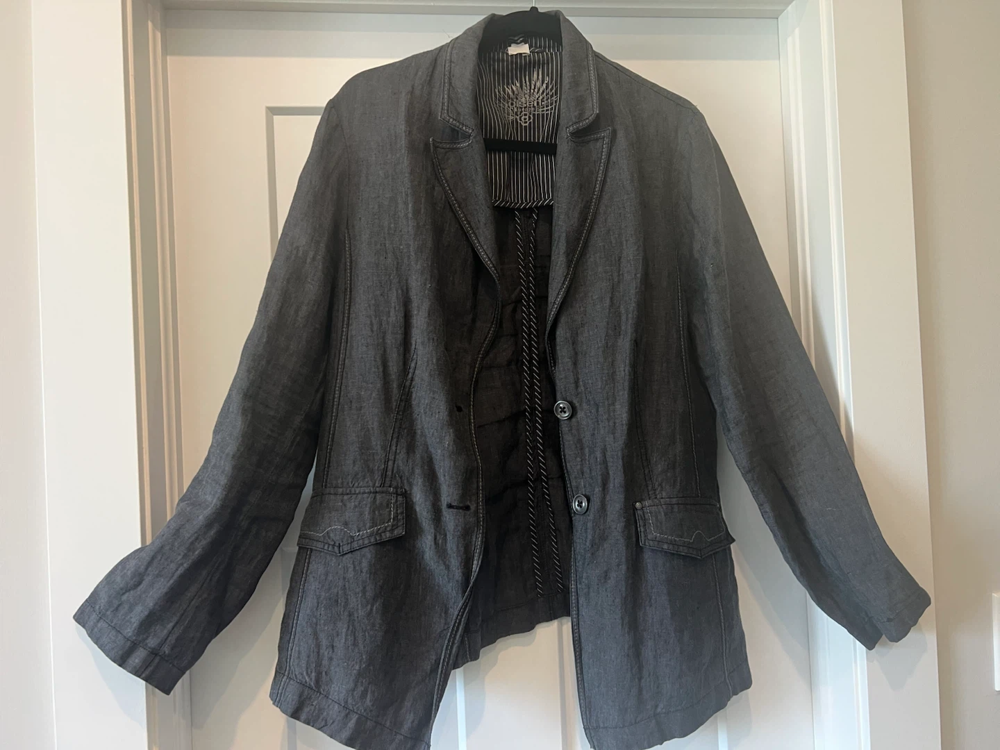 100% Linen OLSEN Europe Blazer