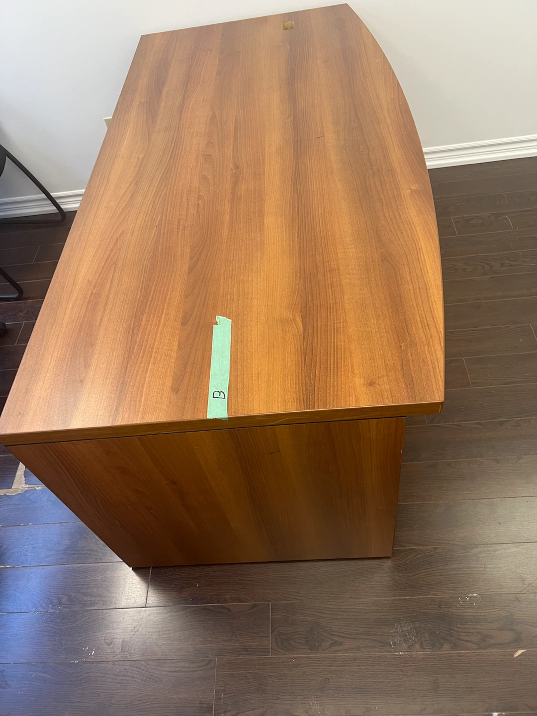 Executive Desk with Keyboard Tray - photo 3