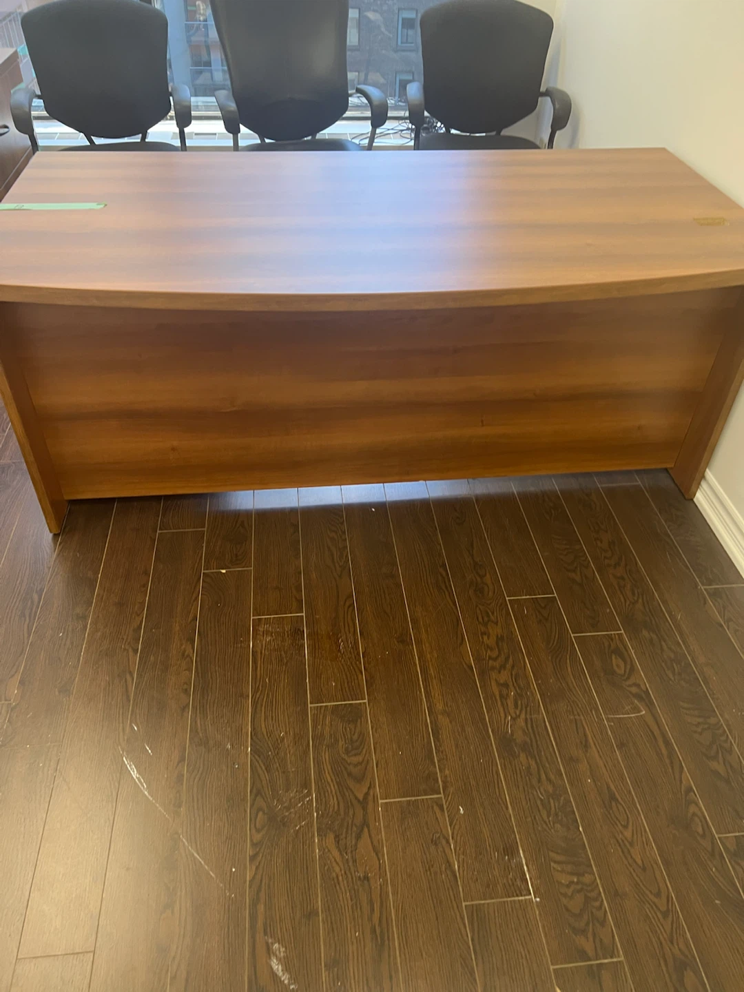 Executive Desk with Keyboard Tray - photo 4