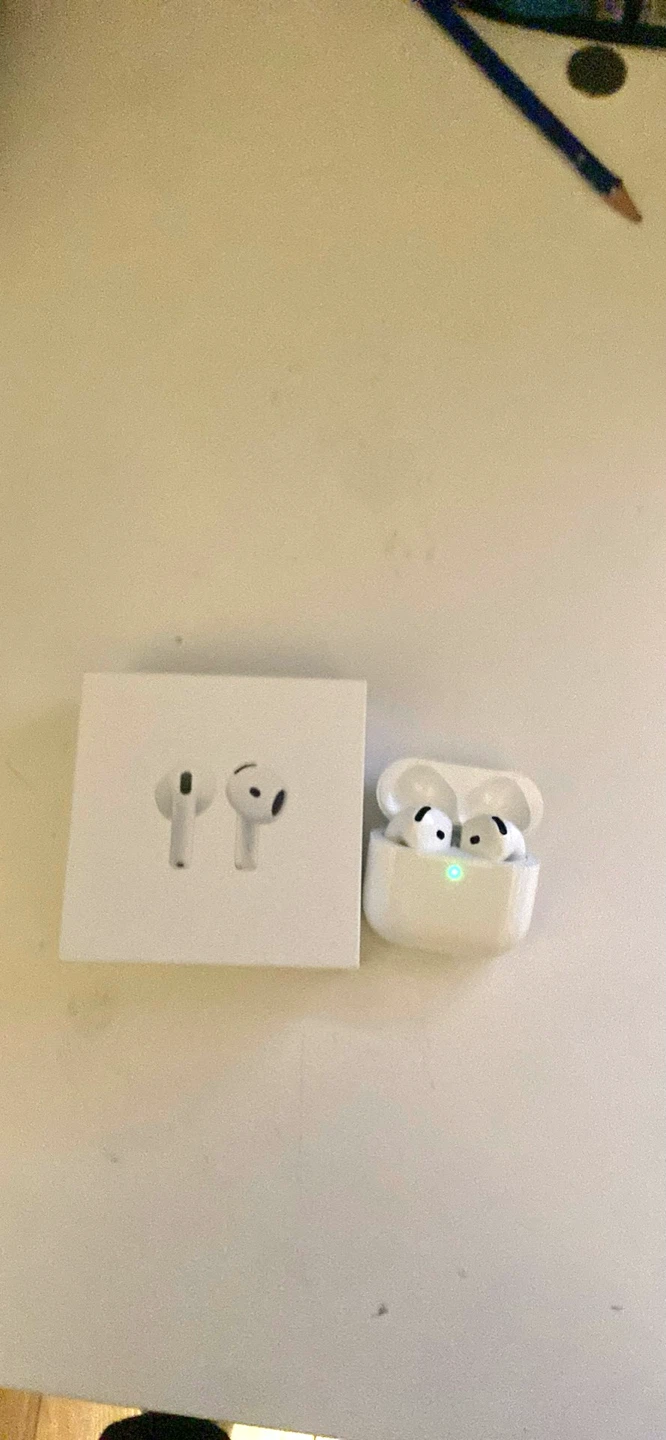 Apple AirPods 4 Wireless Earbuds with Charging Case