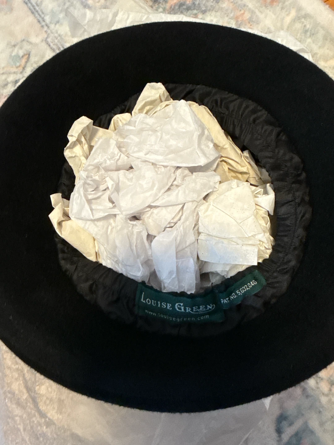 Louise Green Brown and Black Embellished Hat - photo 3