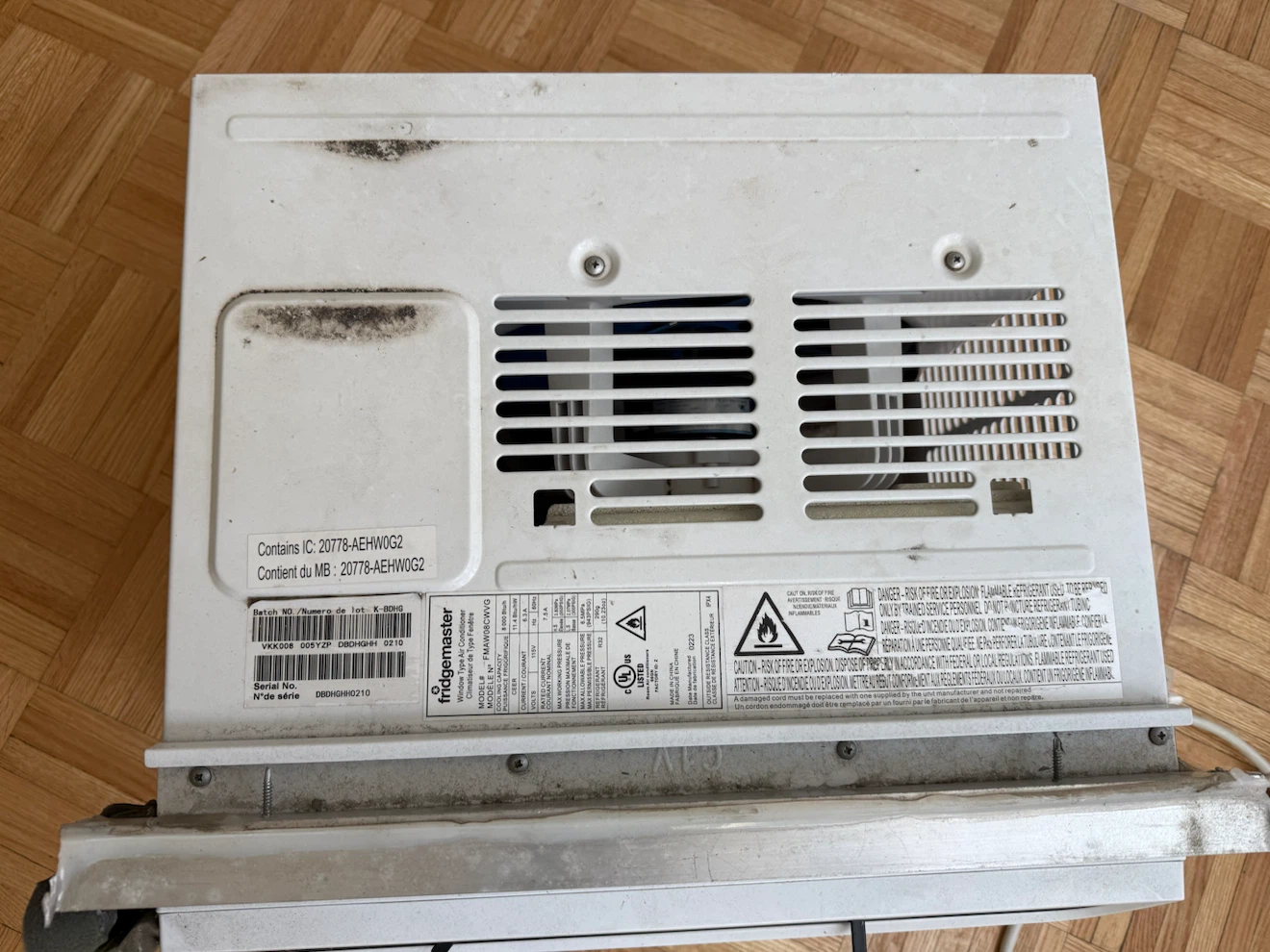 Frigidaire Window Air Conditioner 8000BTU - photo 5