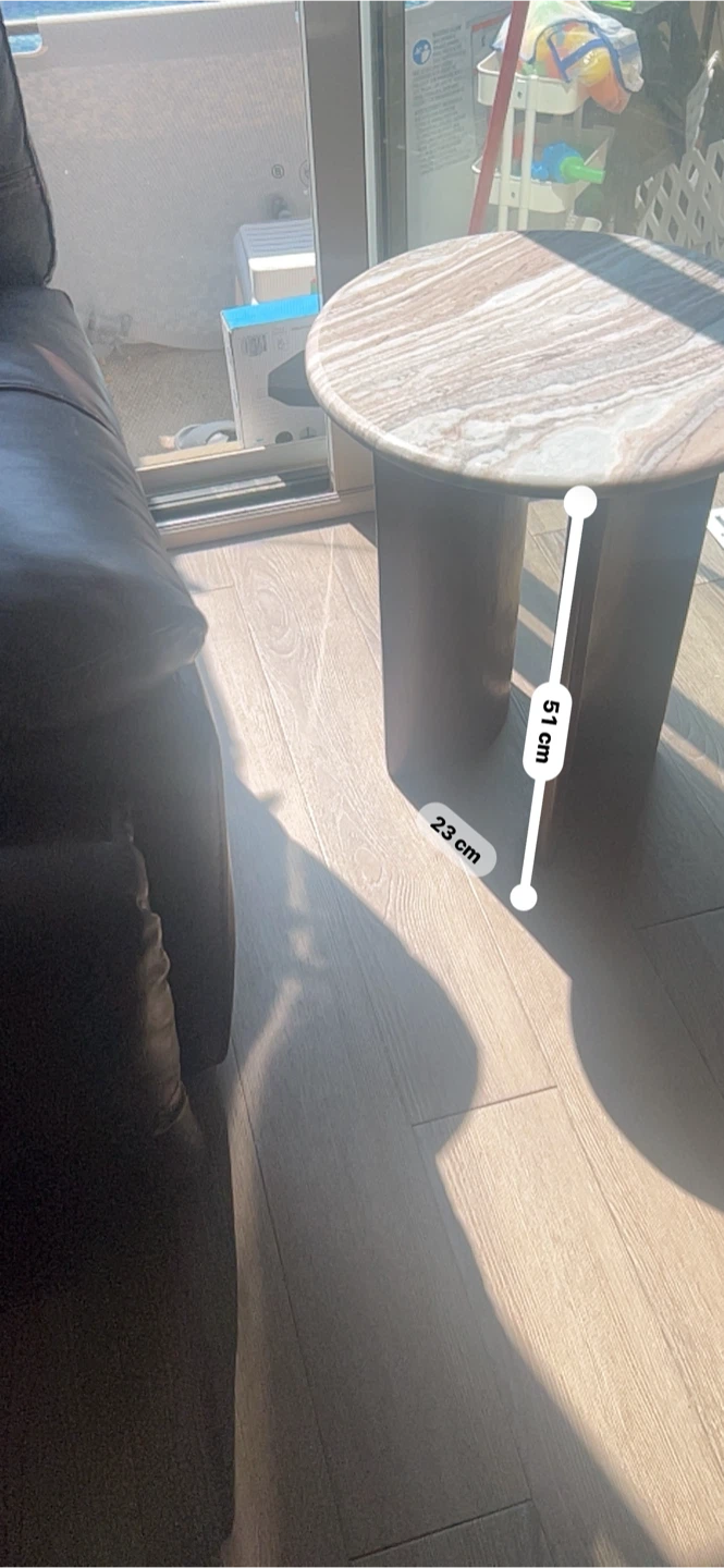 Marble Top Side Table - photo 5
