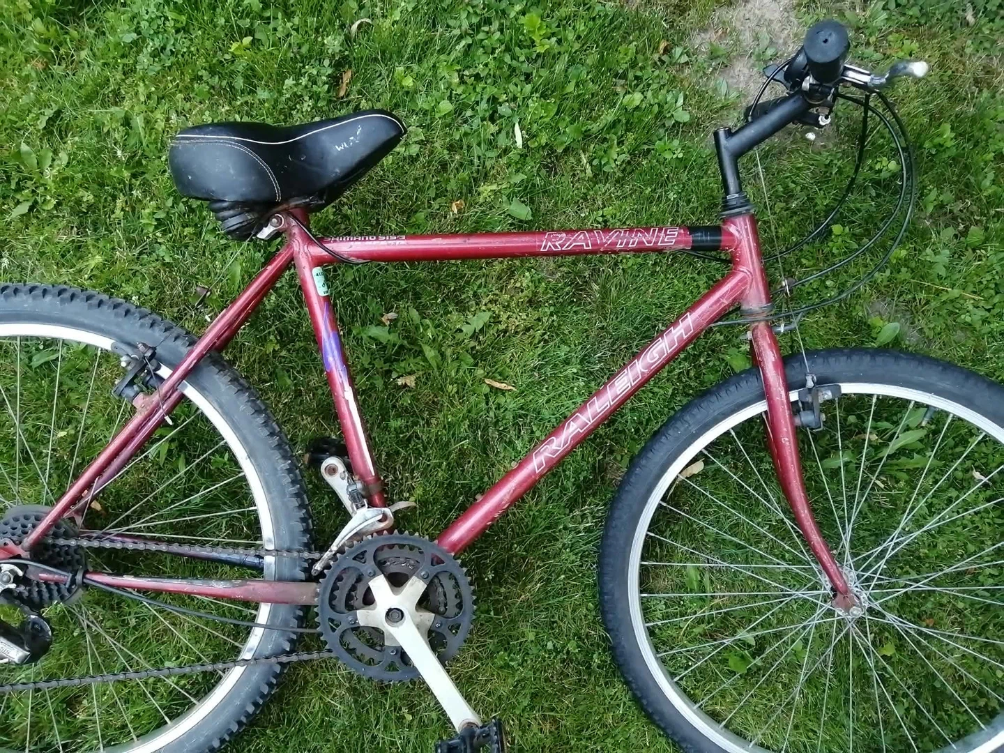 USED 26” size adult British Raleigh MTB bicycle bike .(Read Ad) - photo 2
