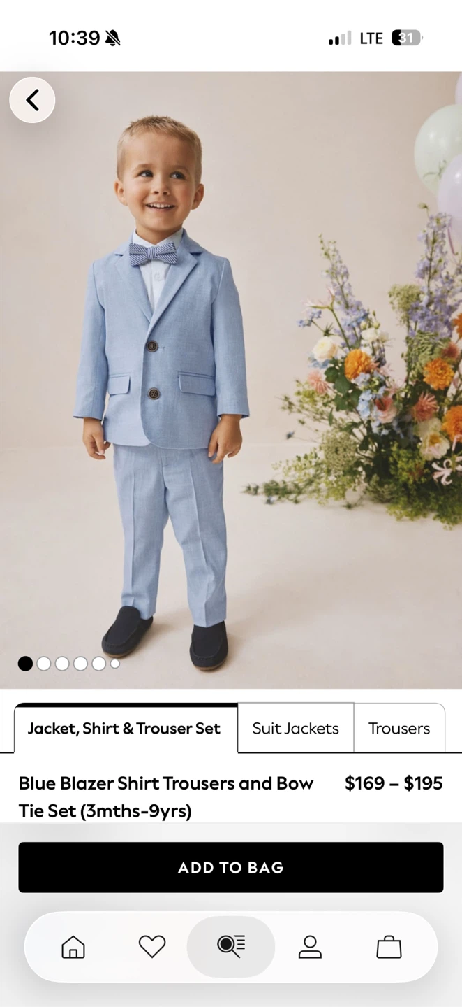NEXT Toddler 4-piece suit