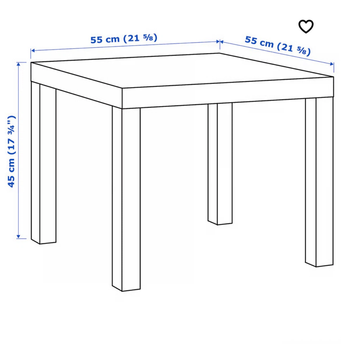 IKEA Lack Side Table - photo 3