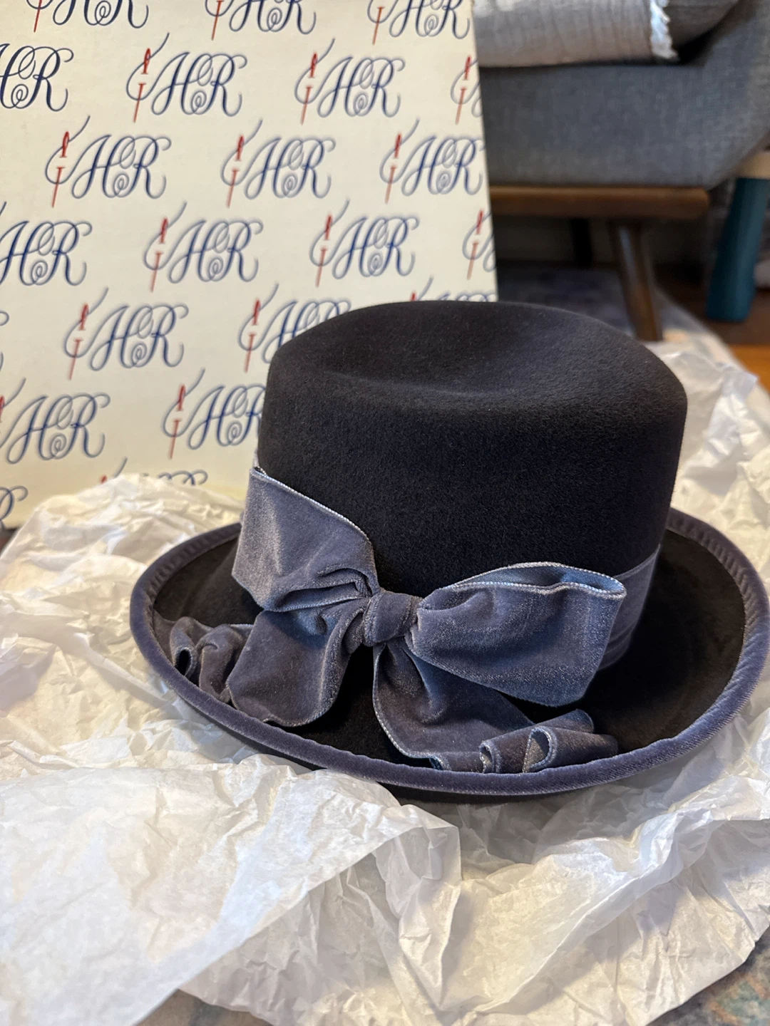 Louise Green Wool Hat