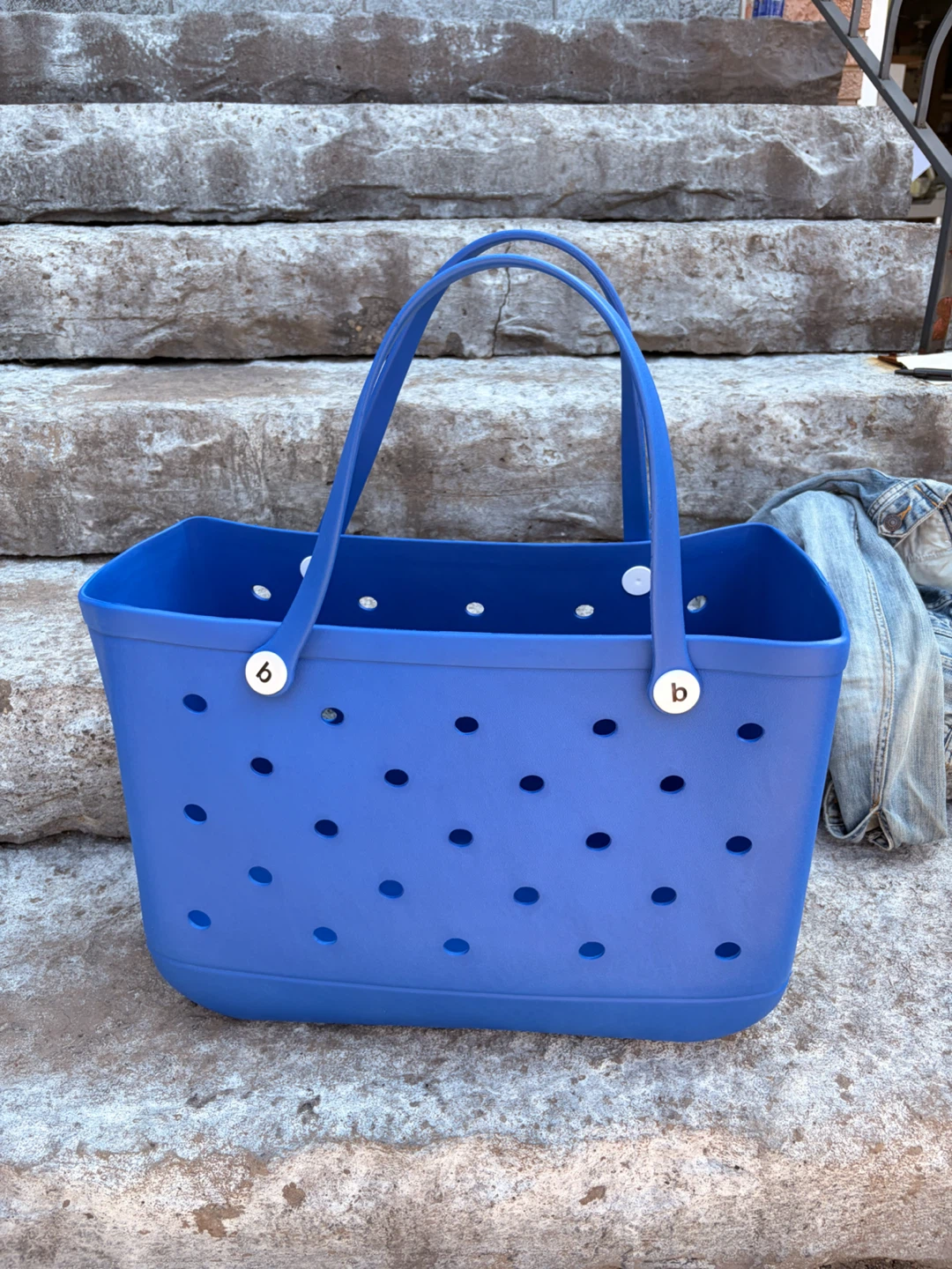 Blue Bogg Bag Tote
