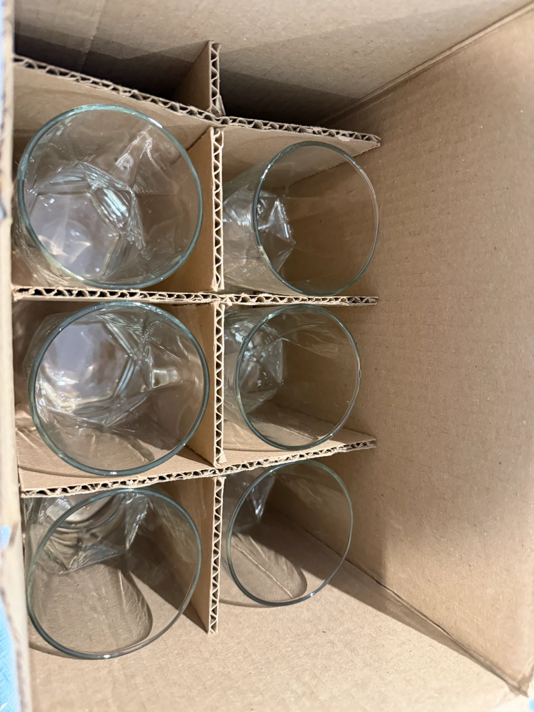Set of 6 "Living & Home" Glass Tumblers - photo 2