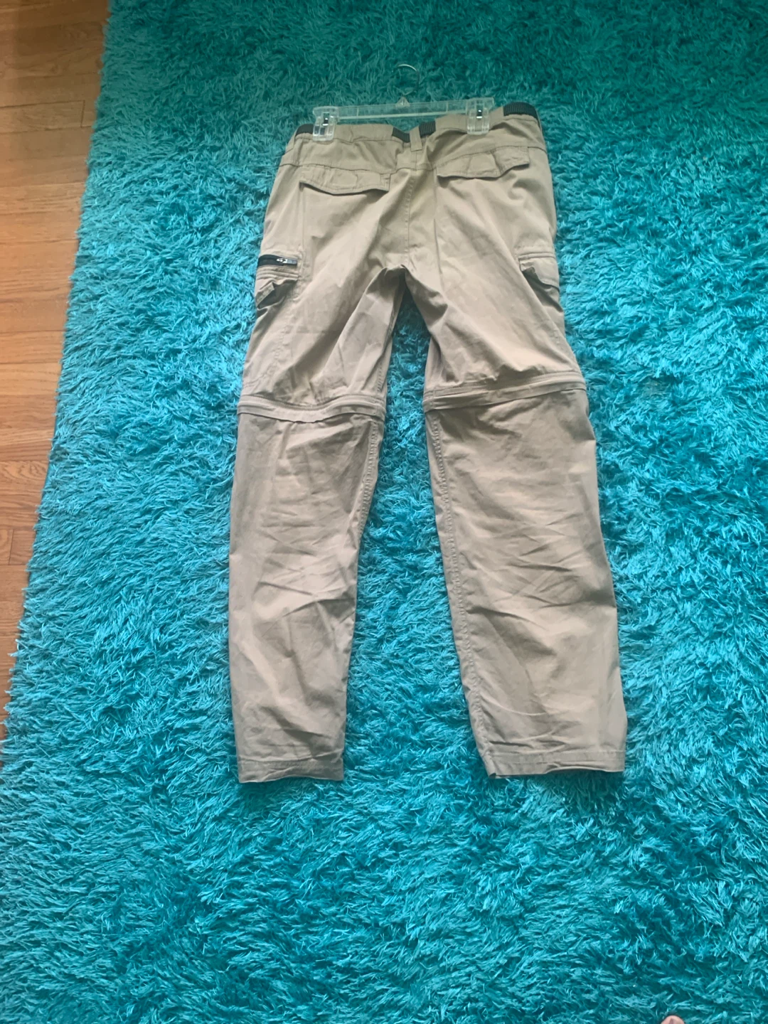Khaki Zip-Off Cargo Pants Size M x 32 for teens - photo 2