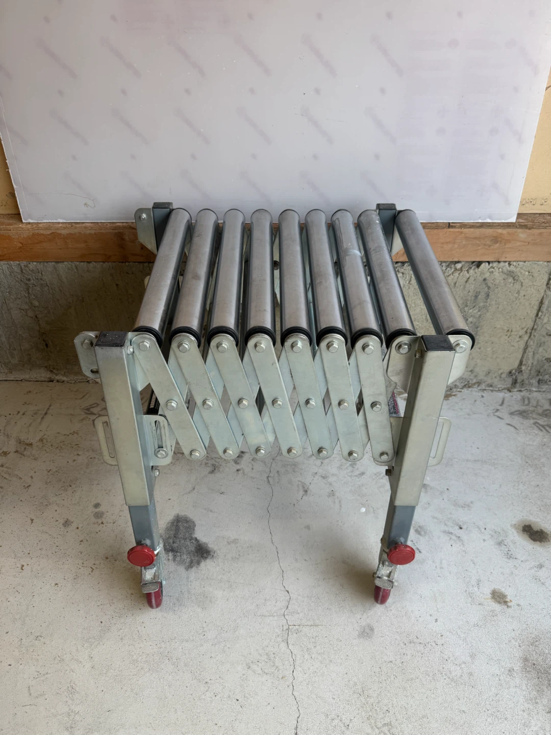 King Adjustable Ext and Flexible Conv Roller Table (KRRS-109)