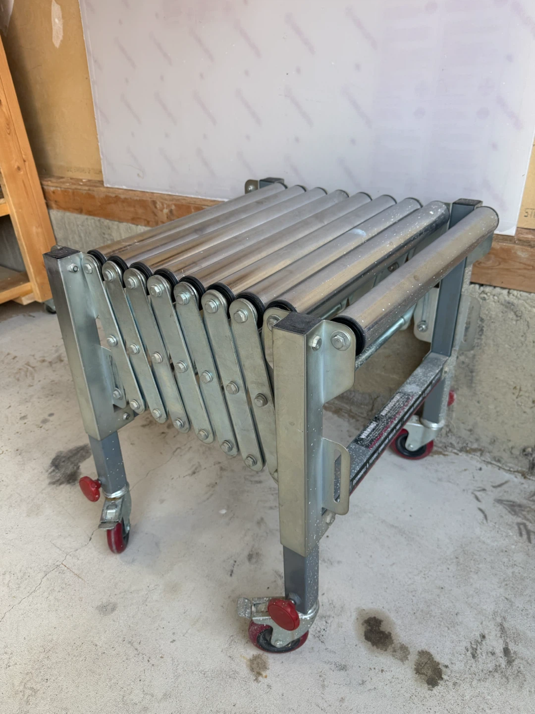 King Adjustable Ext and Flexible Conv Roller Table (KRRS-109) - photo 2