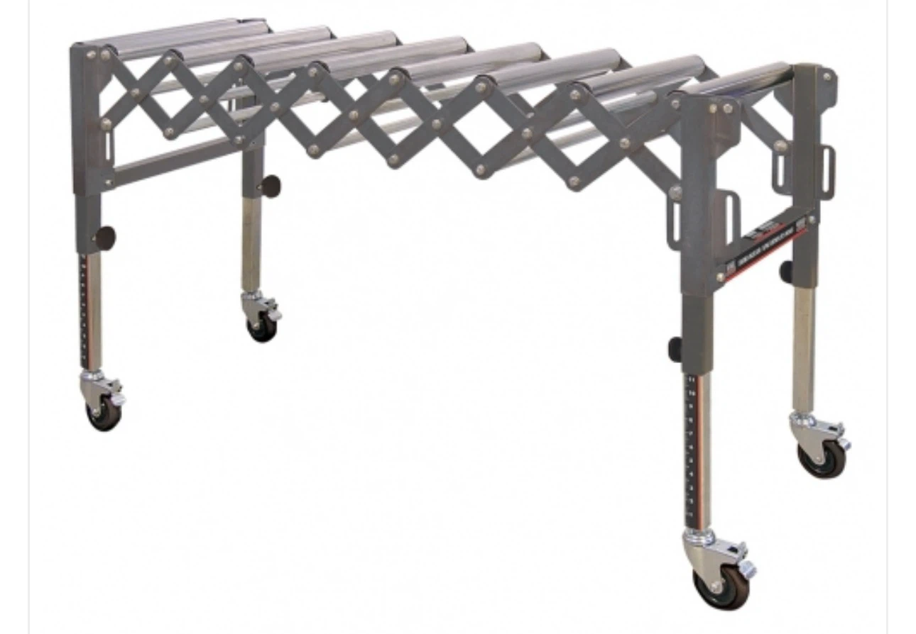 King Adjustable Ext and Flexible Conv Roller Table (KRRS-109) - photo 3