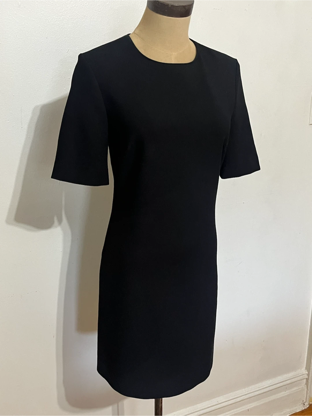 Zara Black Short Sleeve Shift Dress - XS - photo 2