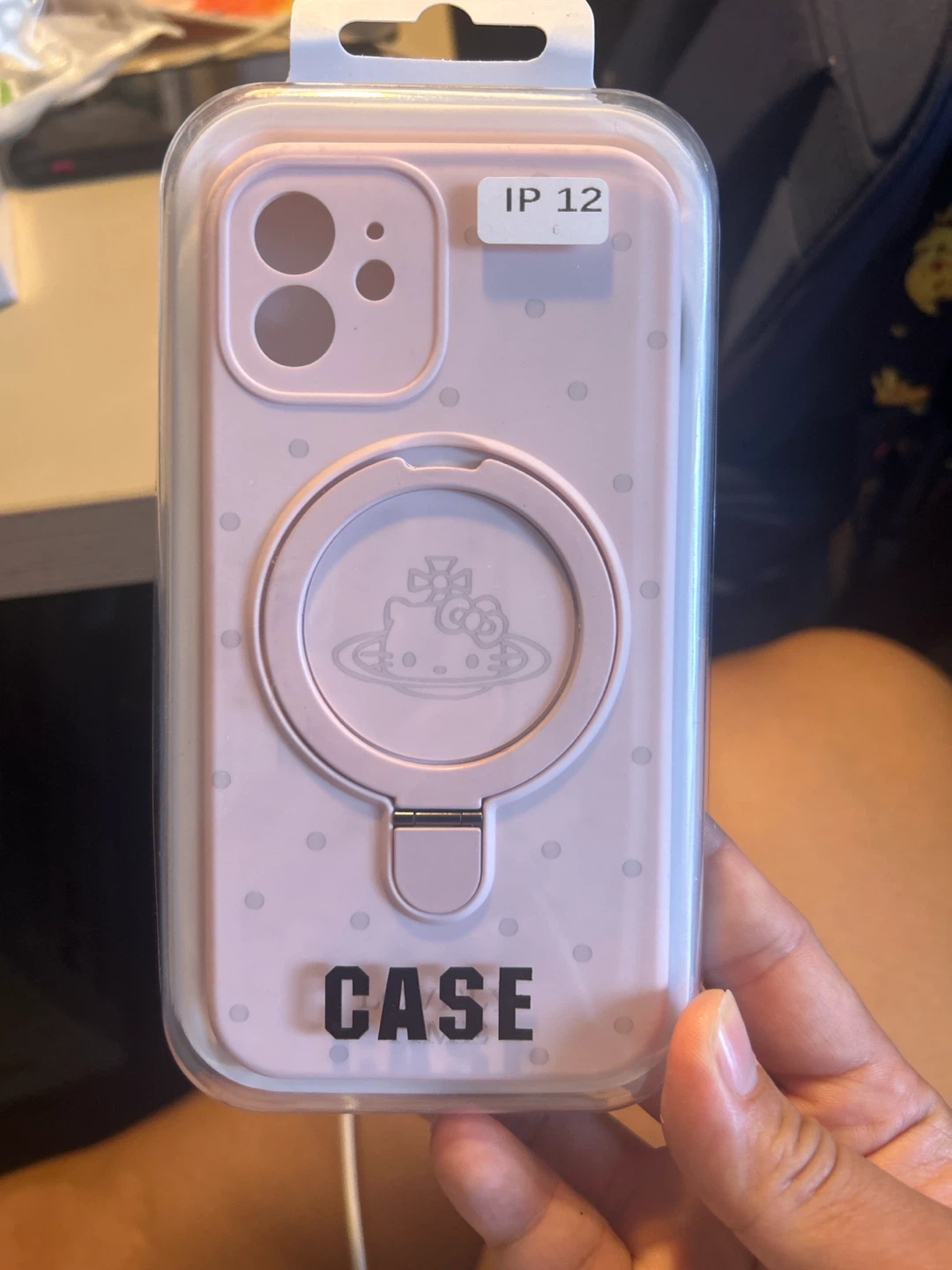 Hello Kitty iPhone 12 Case with Ring Holder