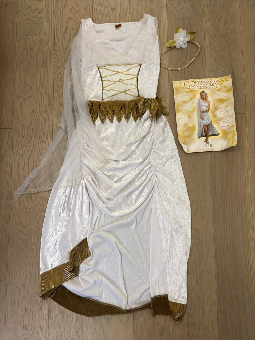 Halloween - Women’s Godyssey Venus Goddess Costume size 12-14