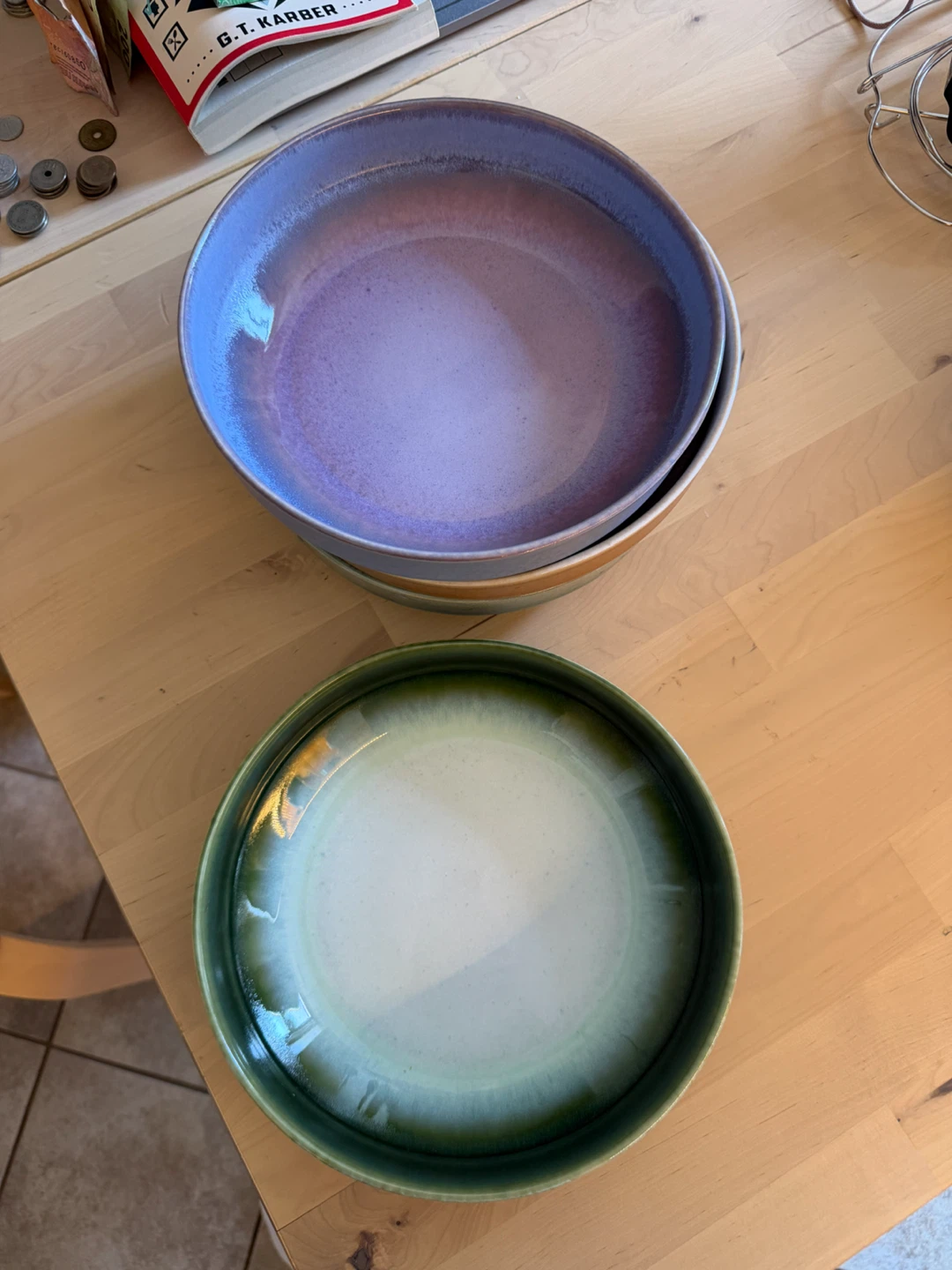 Set of 4 Ceramic Bowls - photo 2