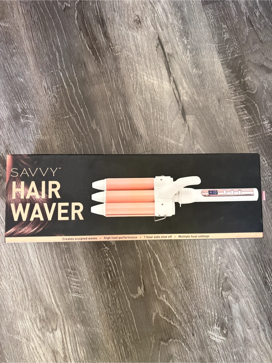 SAVVY Hair Waver 3-Barrel Curling Iron Wand