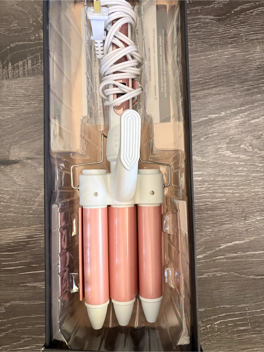 SAVVY Hair Waver 3-Barrel Curling Iron Wand - photo 2