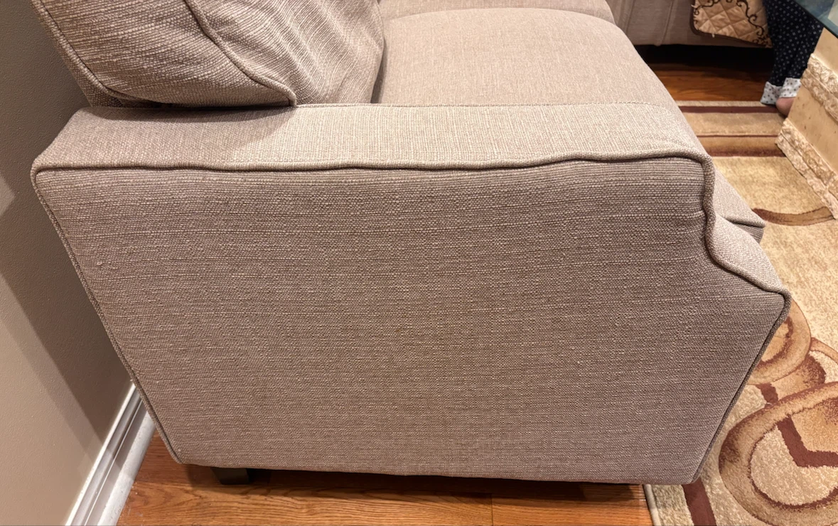 Beige Upholstered sofa set - photo 3