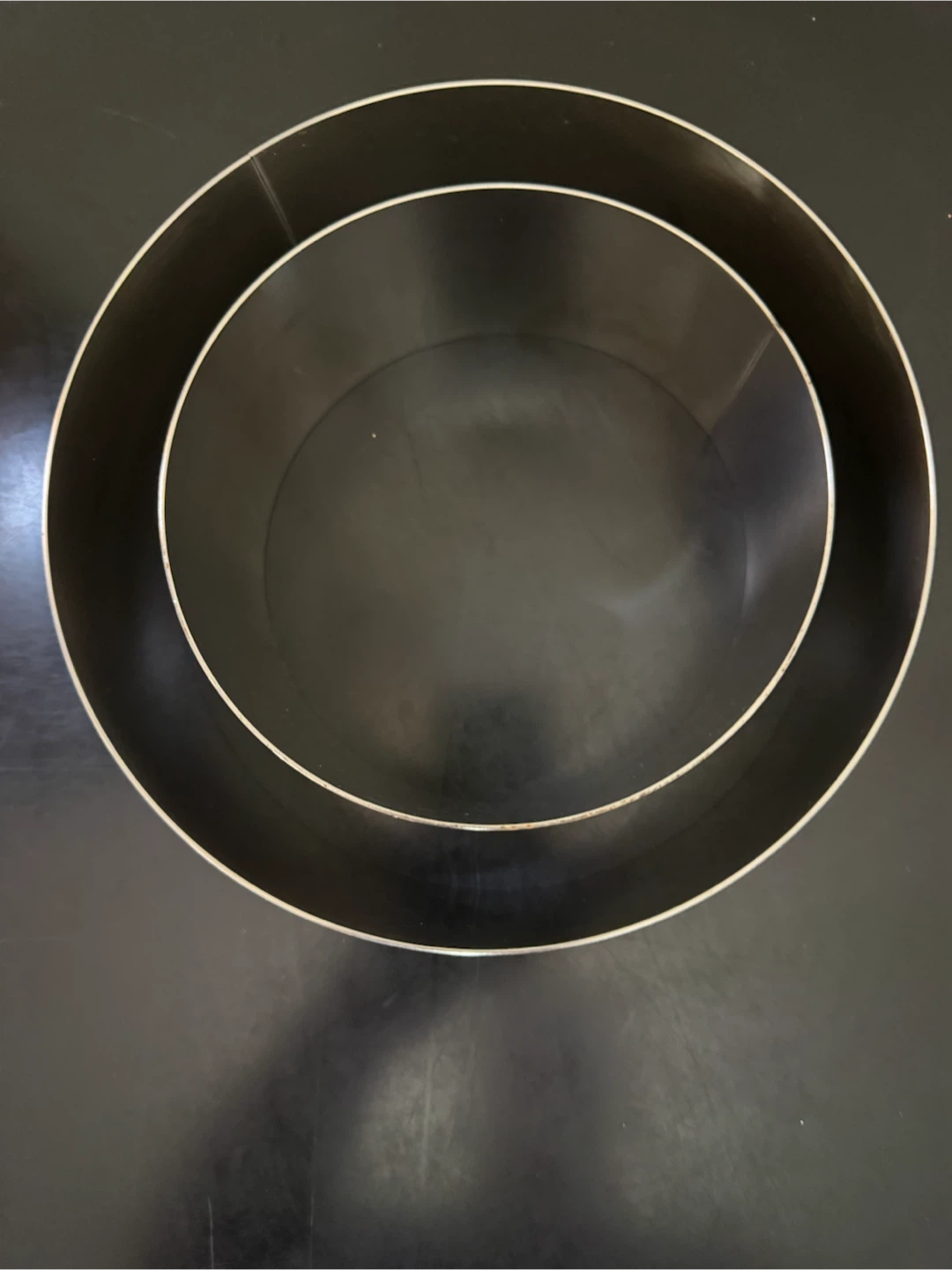 Set of 2 Stainless Steel Round Mousse Rings