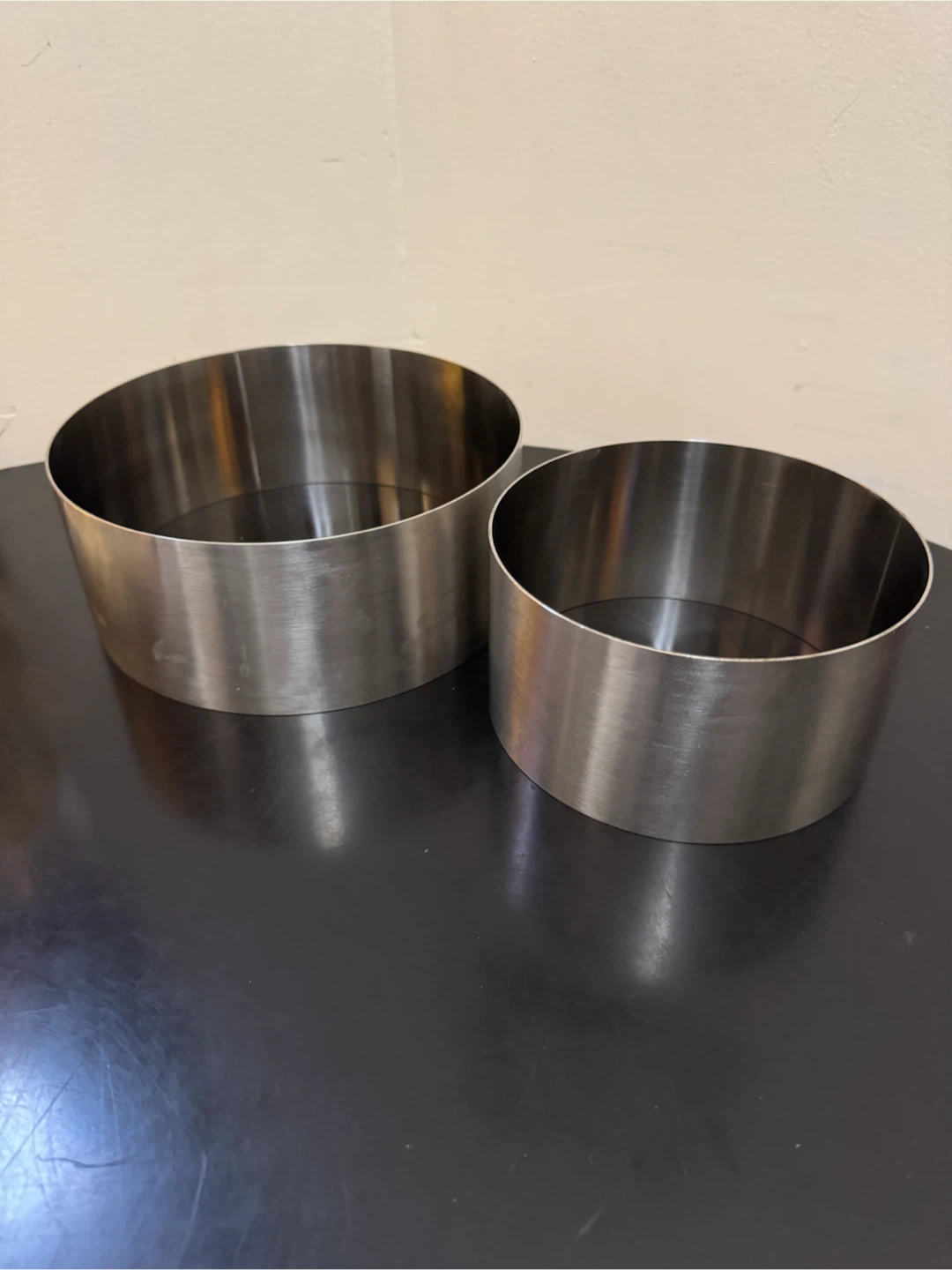 Set of 2 Stainless Steel Round Mousse Rings - photo 2