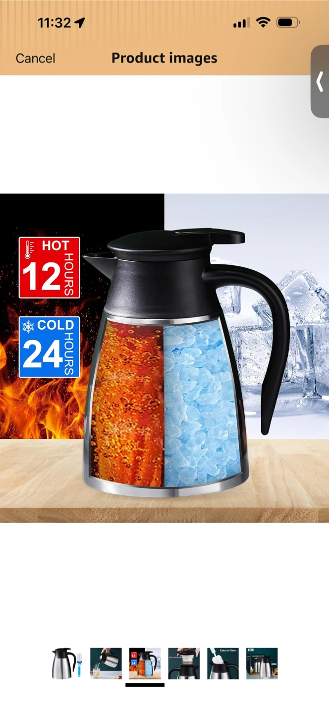 Stainless Steel Carafe - photo 2