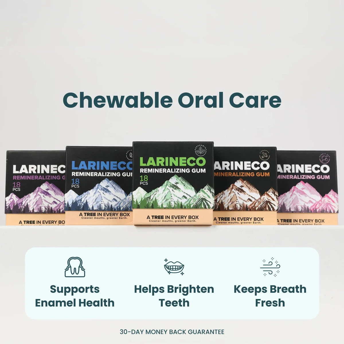 LARINECO Remineralizing Gum (18 PCS) - photo 2
