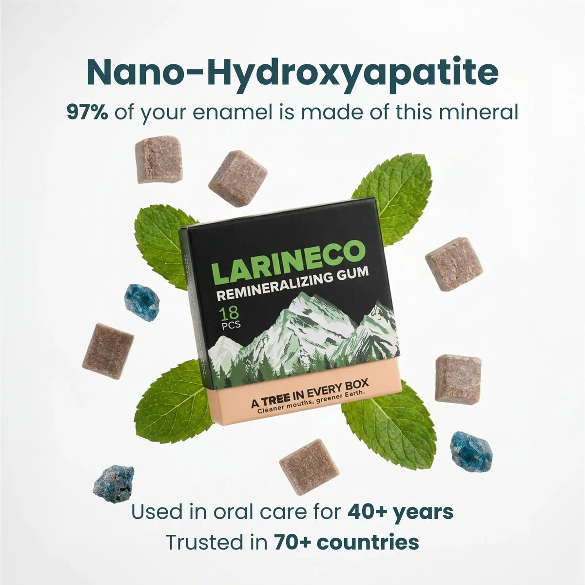 LARINECO Remineralizing Gum (18 PCS) - photo 5