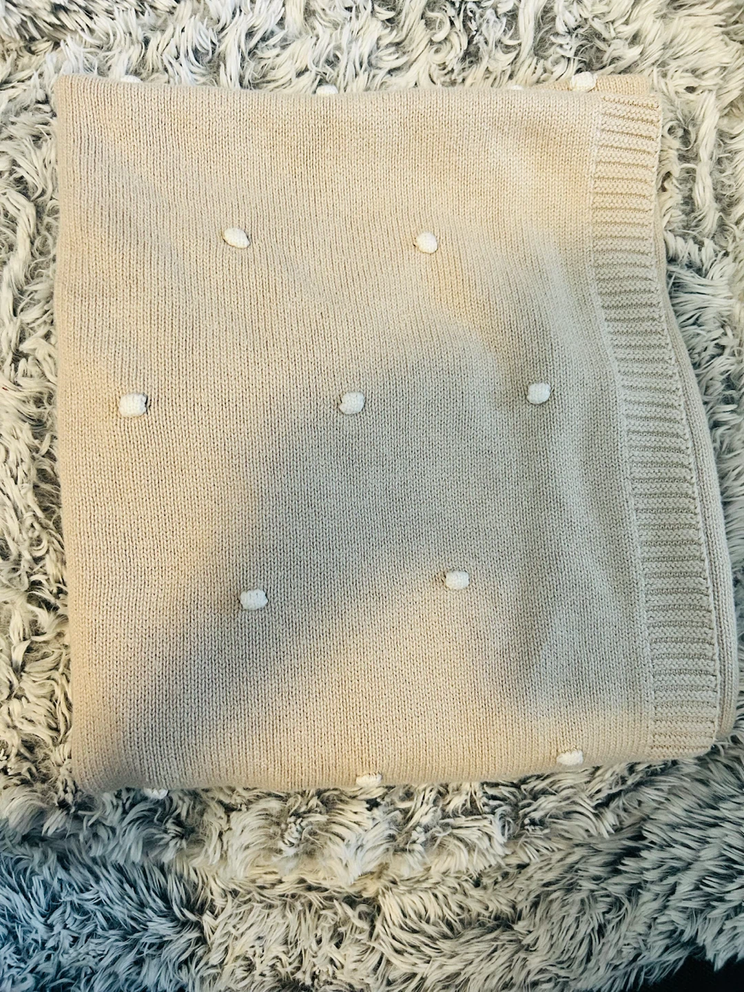 Pottery Barn Kids Cotton Throw Blanket 30x40